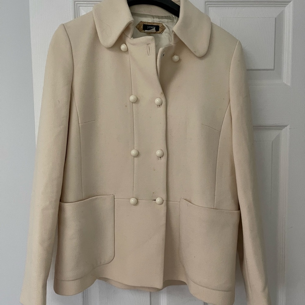 J CREW PEA COAT